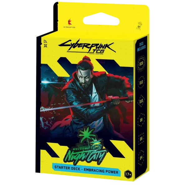 Cyberpunk TCG | Welcome To Night City | Starter Deck - Embracing Power (EN)